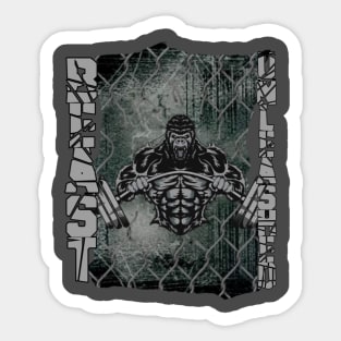 Beast Unleashes Sticker